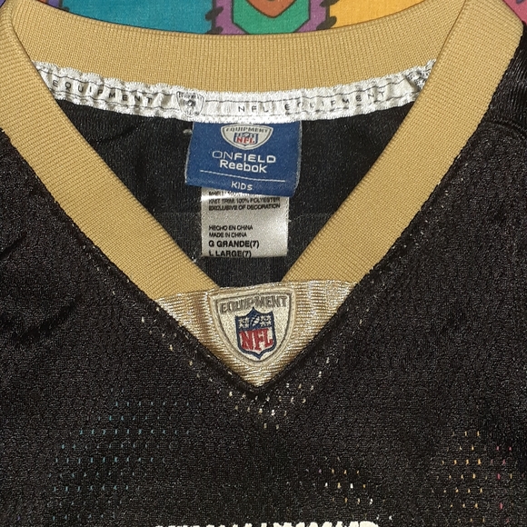 2009 Drew Brees Reebok New Orleans Saints Football Jersey NFL Vintage - Picture 3 of 7